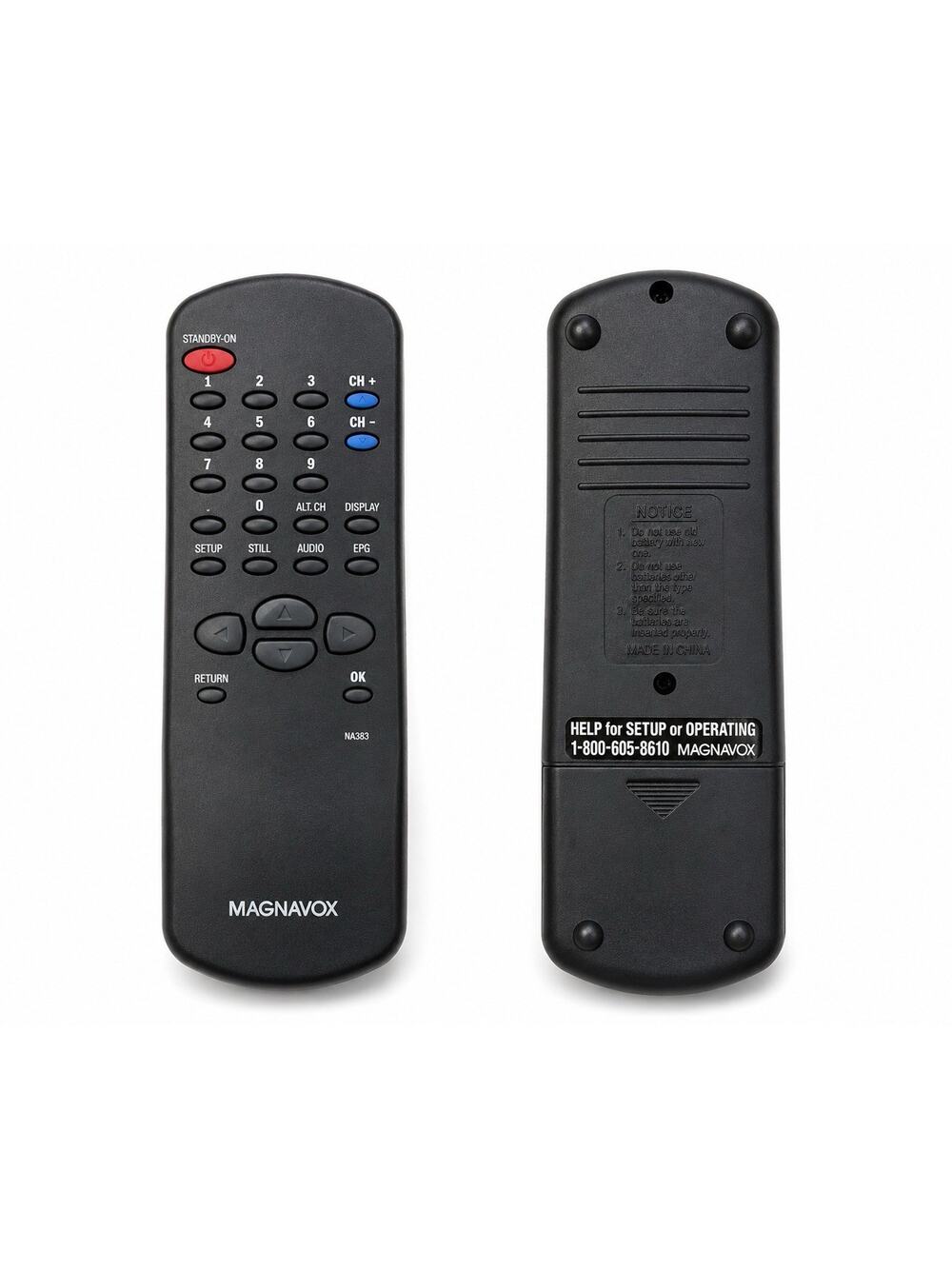 Magnavox NA383 TV Remote Control OEM Tested Working Replacement